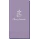 Floral Cross Guest Towels Image 2 of 3